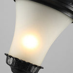 Vintage High Pole Garden Light Elegant Retro Outdoor Post Lighting - Lamp Outdoor