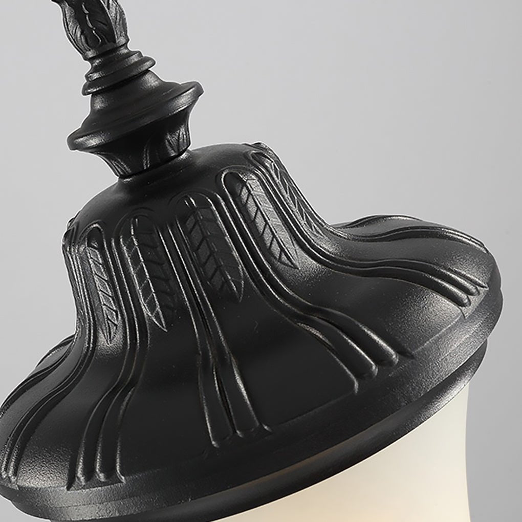 Vintage High Pole Garden Light Elegant Retro Outdoor Post Lighting - Lamp Outdoor