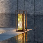 Classic Asian Courtyard Rectangular LED Outdoor Light - Lamp Outdoor