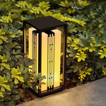 Elegant Retro Outdoor Garden Lamp with Refined Line Design - Lamp Outdoor