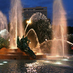 Vibrant LED Ring Pool Lights Waterproof and Colorful Fountain Illumination - Lamp Outdoor