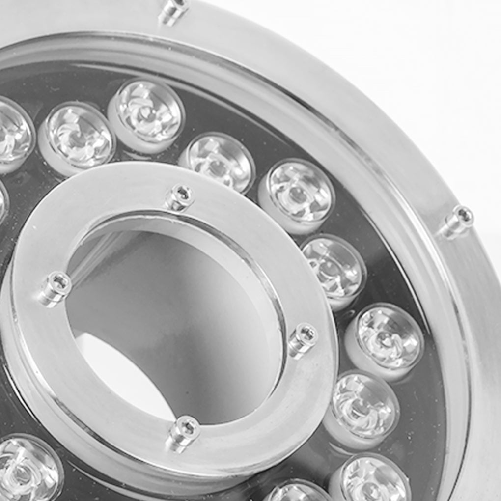 Vibrant LED Ring Pool Lights Waterproof and Colorful Fountain Illumination - Lamp Outdoor