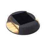 Round Solar LED Step/Deck Light - Lamp Outdoor