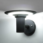 Round UFO-shaped LED Waterproof Solar Modern Outdoor Sconces Wall Lamp - Lamp Outdoor