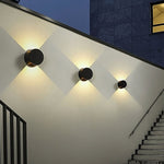 Round Up and Down Lights Waterproof LED Wall Lights for Indoor Outdoor Balcony - Lamp Outdoor