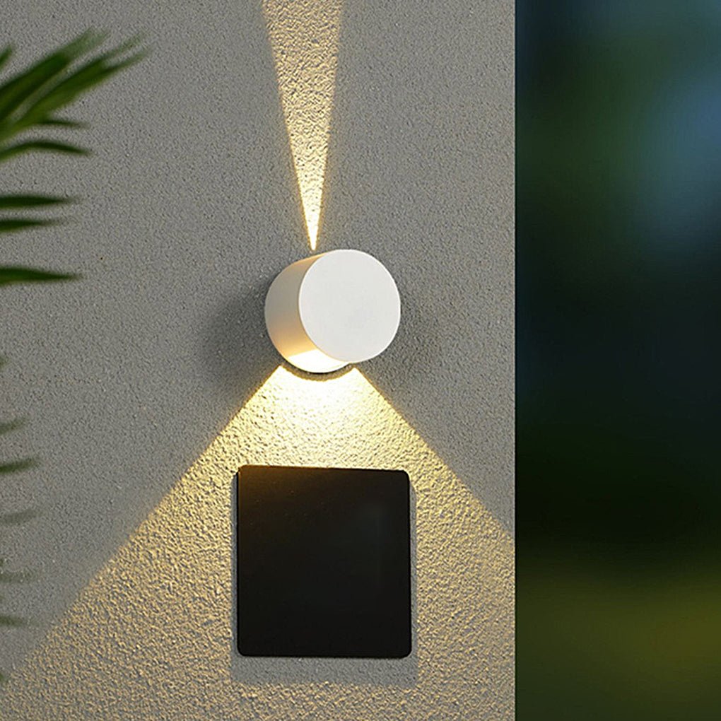 Round Up and Down Lights Waterproof LED Wall Lights for Indoor Outdoor Balcony - Lamp Outdoor