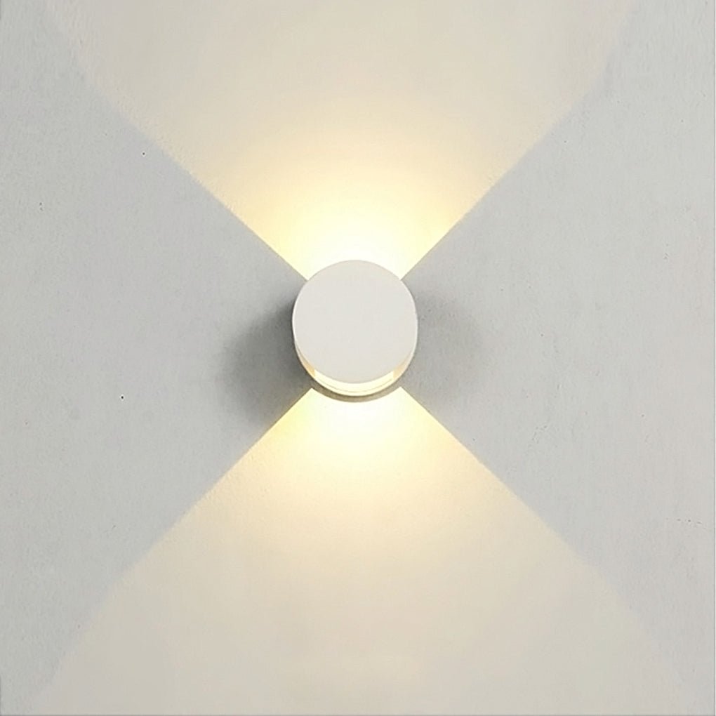 Round Up and Down Lights Waterproof LED Wall Lights for Indoor Outdoor Balcony - Lamp Outdoor