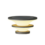 Waterproof Patio Pillar Lights Round Modern - Lamp Outdoor