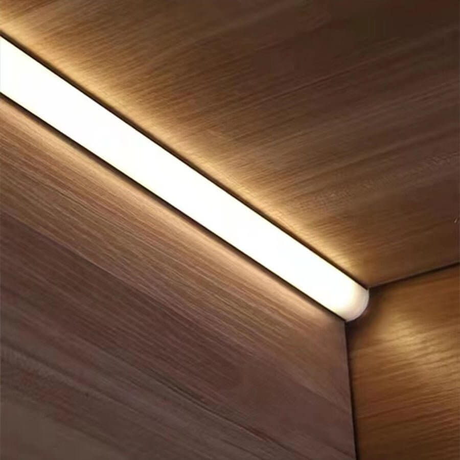 Seamless Corner-Mount LED Strip Light Industrial Style Silicone Lighting - Lamp Outdoor