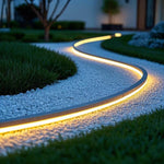 Seamless Corner-Mount LED Strip Light Industrial Style Silicone Lighting - Lamp Outdoor