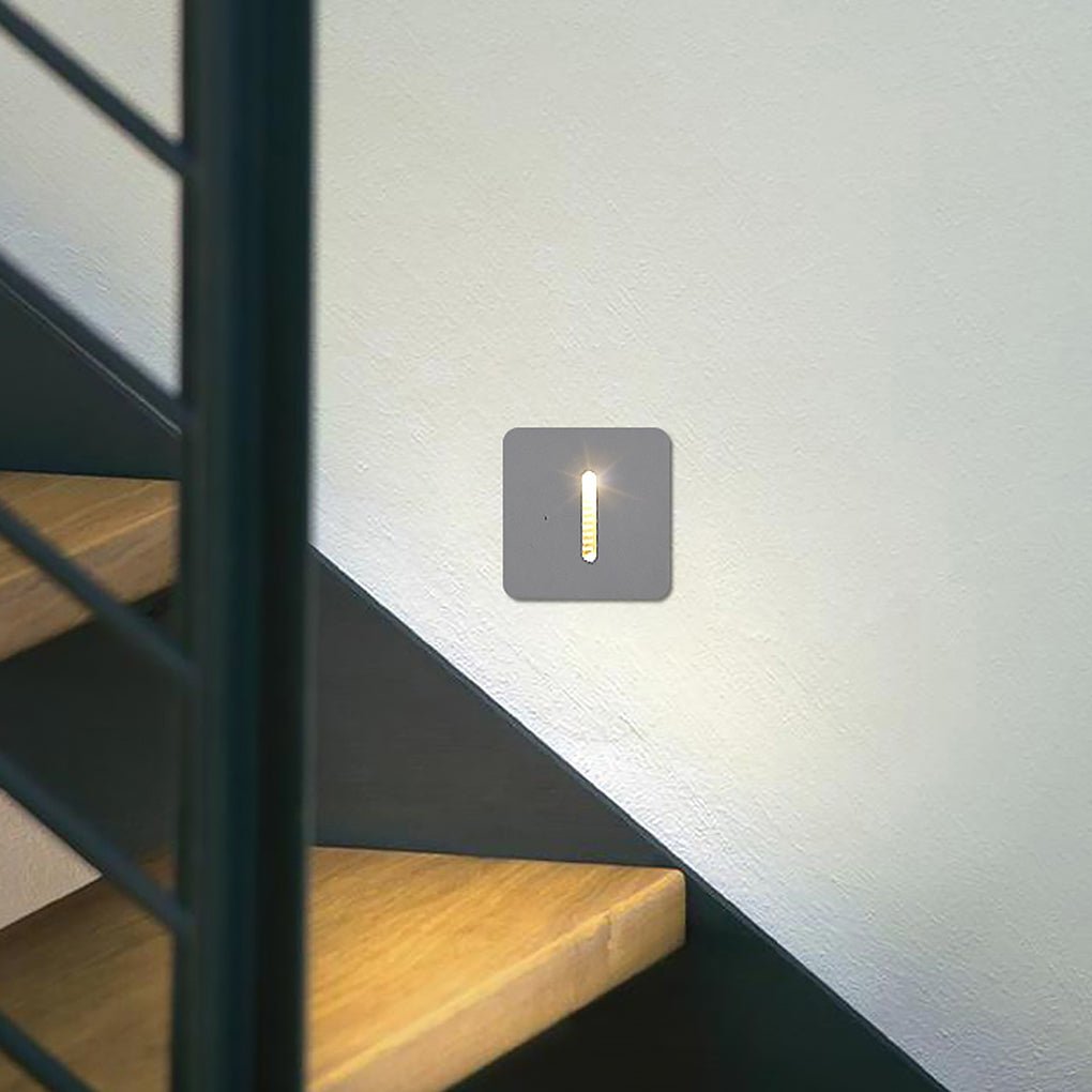 Round Square LED Modern Waterproof Outdoor Step Lights Stairway Sconces - Lamp Outdoor