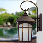 Retro Waterproof Iron Glass Modern Outdoor Wall Lights Wall Sconces Lighting - Lamp Outdoor