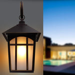 Retro Waterproof Iron Glass Modern Outdoor Wall Lights Wall Sconces Lighting - Lamp Outdoor