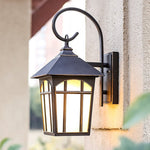 Retro Waterproof Iron Glass Modern Outdoor Wall Lights Wall Sconces Lighting - Lamp Outdoor