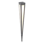Adjustable RGB Solar LED Pathway Light Square Top & Conical Base Outdoor Lawn Lighting - Lamp Outdoor