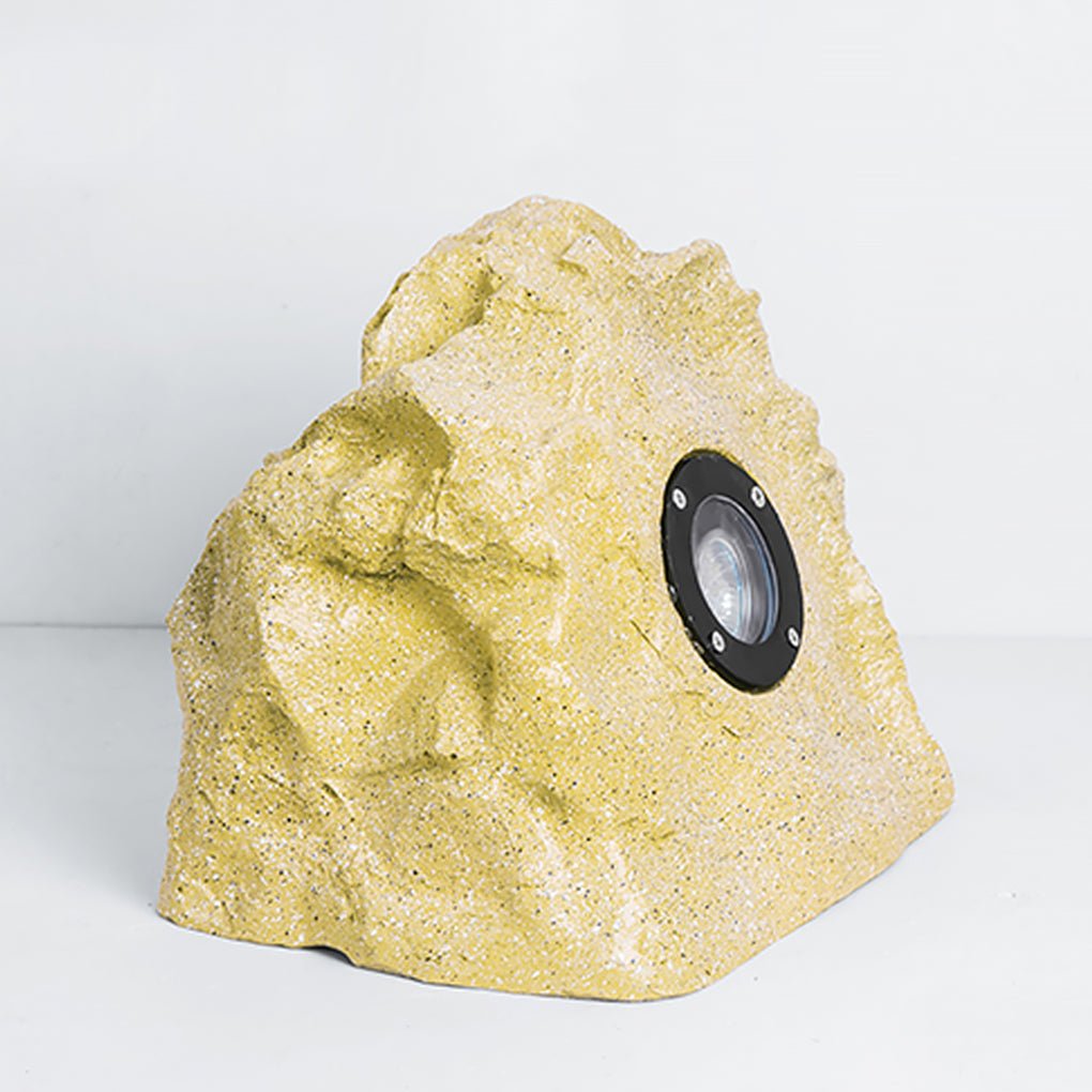 Resin Stone-Inspired Warm LED Garden Light Outdoor Illumination - Lamp Outdoor