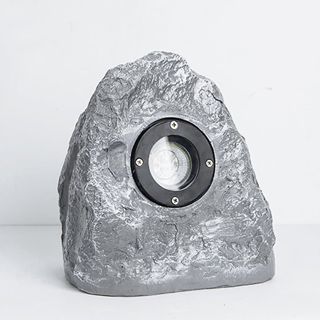Resin Stone-Inspired Warm LED Garden Light Outdoor Illumination - Lamp Outdoor