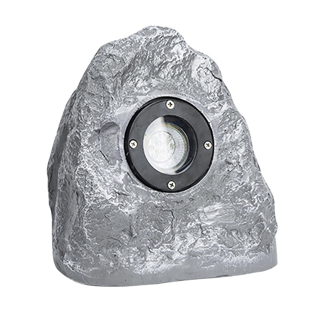 Resin Stone-Inspired Warm LED Garden Light Outdoor Illumination - Lamp Outdoor