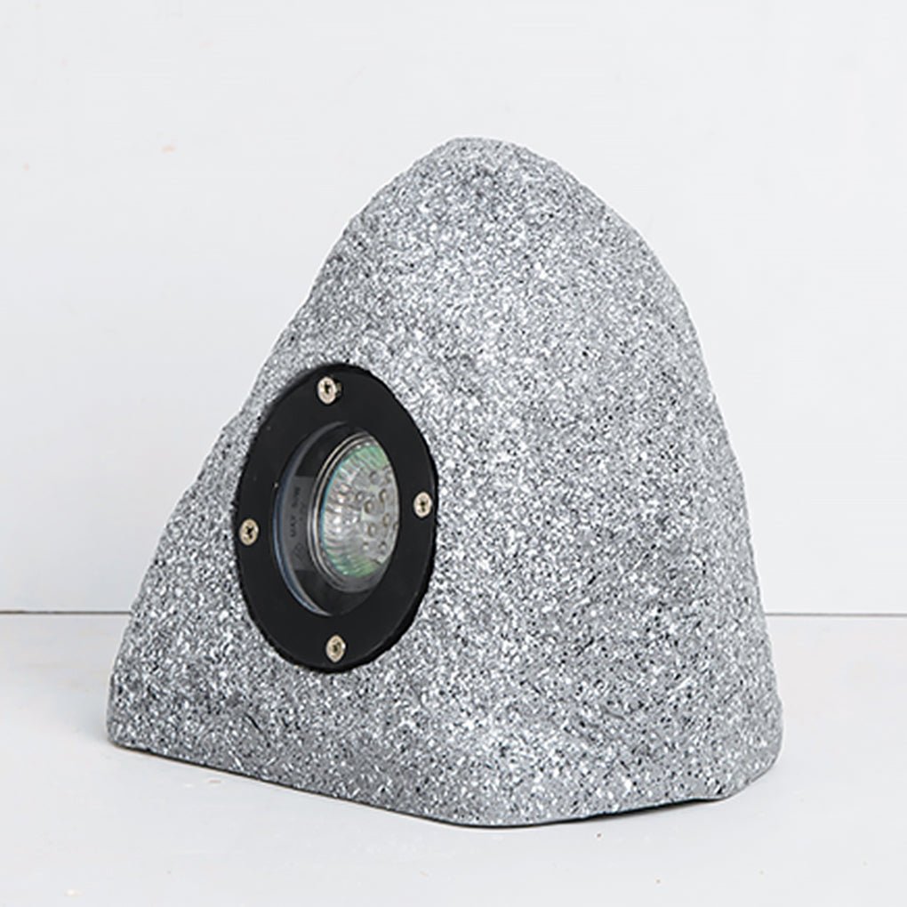Resin Stone-Inspired Warm LED Garden Light Outdoor Illumination - Lamp Outdoor