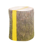 Realistic Tree Stump LED Outdoor Garden Lights - Cylindrical, Textured Design - Lamp Outdoor
