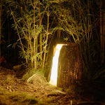 Realistic Tree Stump LED Outdoor Garden Lights - Cylindrical, Textured Design - Lamp Outdoor