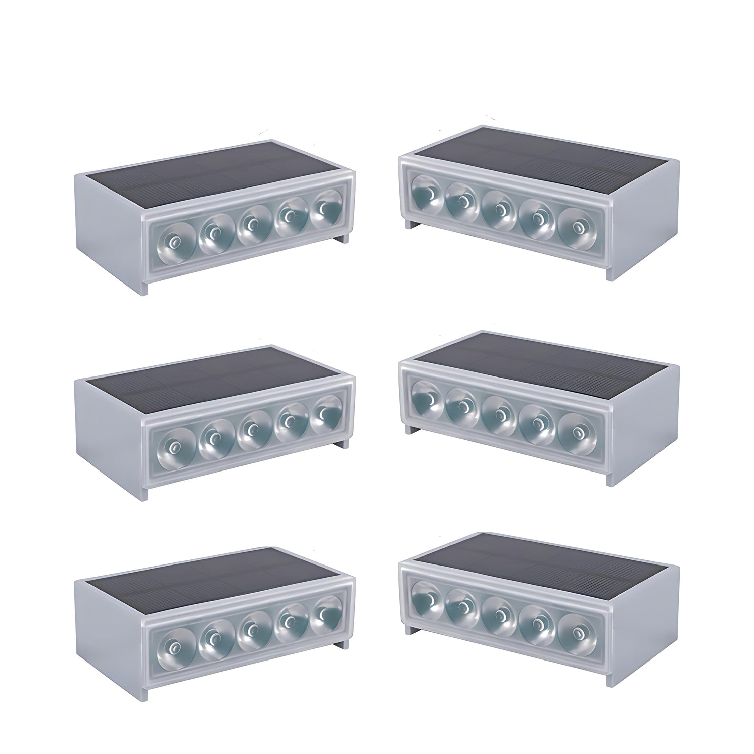 Solar Outdoor Step Light Fixtures Waterproof Modern Style - Lamp Outdoor