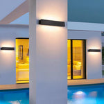 Ray Industrial Linear Metal Outdoor Wall Lamp - Lamp Outdoor