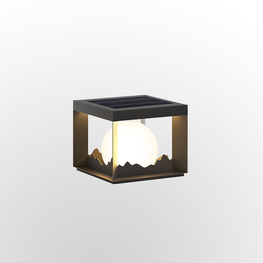 Ray Modern Mountain Metal Outdoor Lamp, Warm Light - Lamp Outdoor