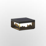 Ray Modern Mountain Metal Outdoor Lamp, Warm Light - Lamp Outdoor