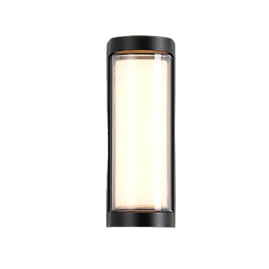 Sleek Dual-Directional Outdoor Wall Light with Modern Arc & Rectangular Designs - Lamp Outdoor