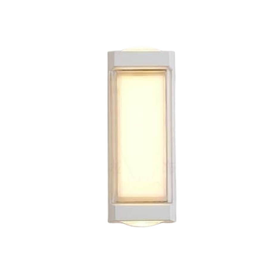 Sleek Dual-Directional Outdoor Wall Light with Modern Arc & Rectangular Designs - Lamp Outdoor