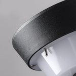Sleek Modern Black Cylinder LED Solar Path Light with Adjustable Spike & Base - Lamp Outdoor
