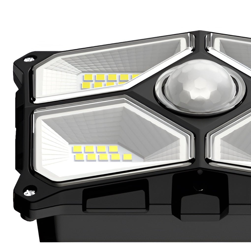 Solar Motion Sensor Outdoor Wall Lamp LED Garden Lights Wall Sconces Waterproof - Lamp Outdoor