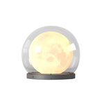 Solar Bubble Lunar Post Light Waterproof Globe Outdoor Lantern Gate Light Outdoor Lamp Landscape Light - Lamp Outdoor