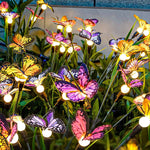 Six-Head Butterfly Solar Garden Lights - Lamp Outdoor