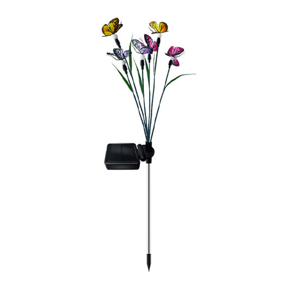 Six-Head Butterfly Solar Garden Lights - Lamp Outdoor