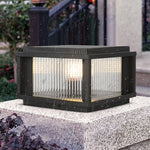 Waterproof Outdoor Pillar Solar Lights Retro Style - Lamp Outdoor
