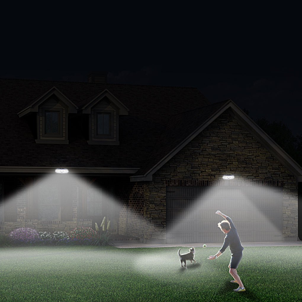 Solar Energy Wall Lamp Motion Sensor LED Outdoor Wall Sconces Lighting - Lamp Outdoor