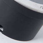 LED Waterproof Ground Dish Lights with Solar Top and Side Emitting Design - Lamp Outdoor