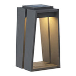 Minimalist Trapezoid Solar Light Waterproof LED Outdoor Illumination - Lamp Outdoor