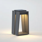 Minimalist Trapezoid Solar Light Waterproof LED Outdoor Illumination - Lamp Outdoor