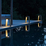 Minimalist Trapezoid Solar Light Waterproof LED Outdoor Illumination - Lamp Outdoor