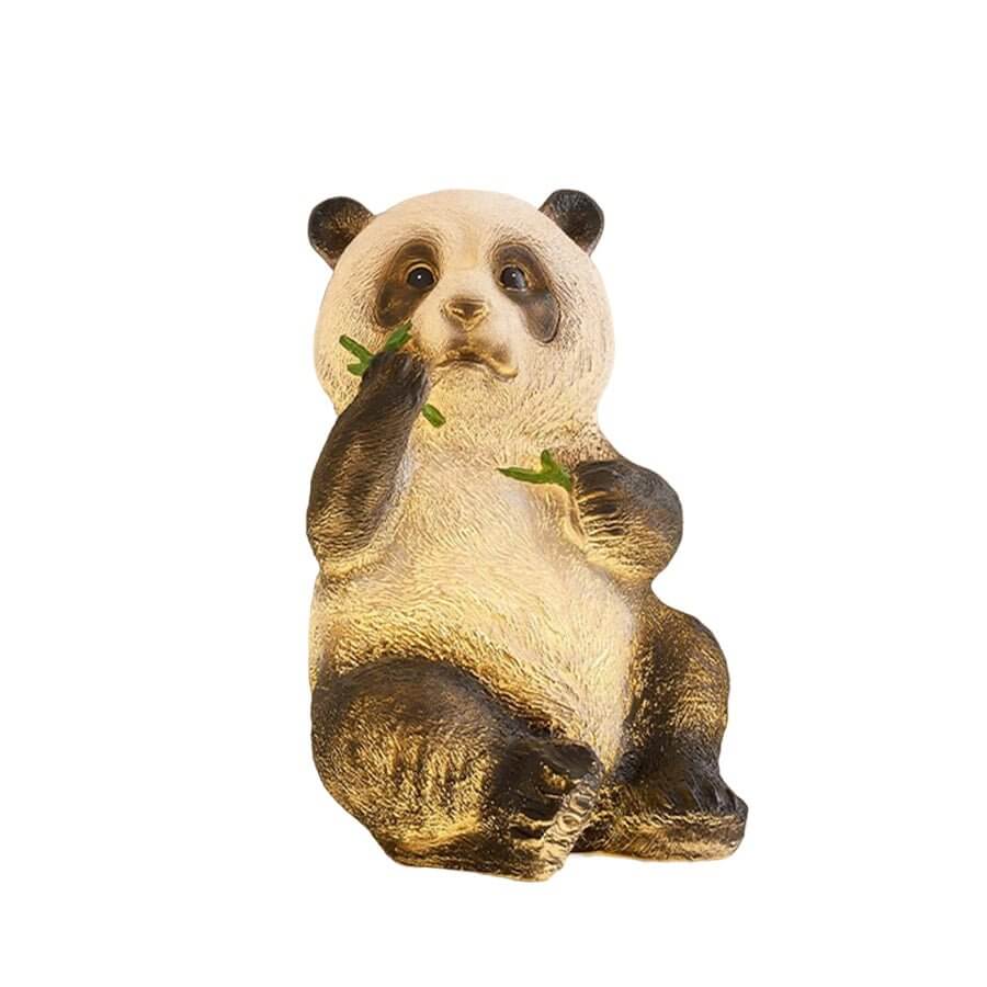 Solar Lifelike Panda and Bamboo Garden Animal Lamp Modern Outdoor Lawn Decor - Lamp Outdoor