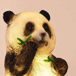 Solar Lifelike Panda and Bamboo Garden Animal Lamp Modern Outdoor Lawn Decor - Lamp Outdoor