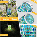 Solar colored landscape lights Waterproof Decorative - Lamp Outdoor