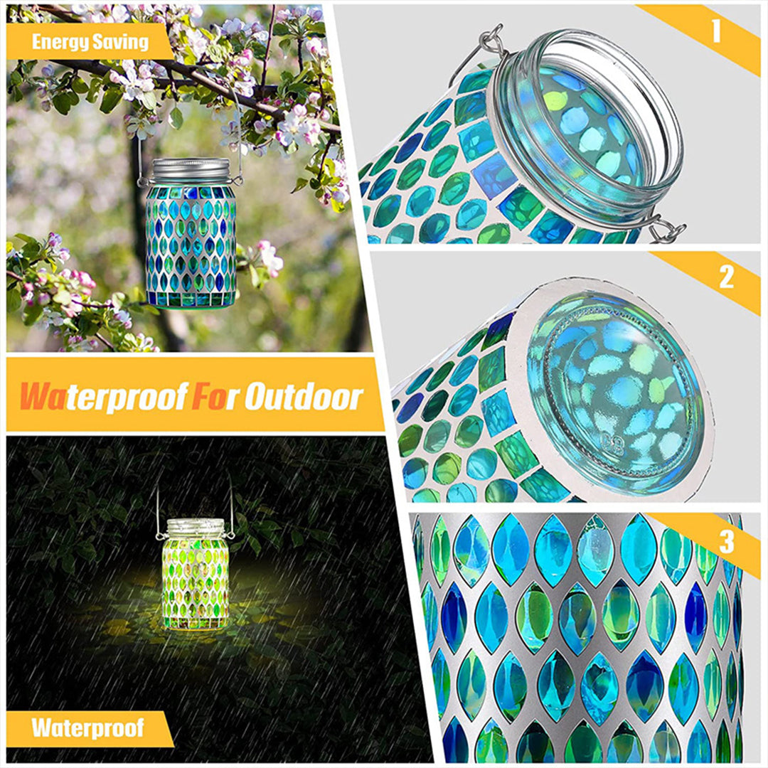 Solar colored landscape lights Waterproof Decorative - Lamp Outdoor