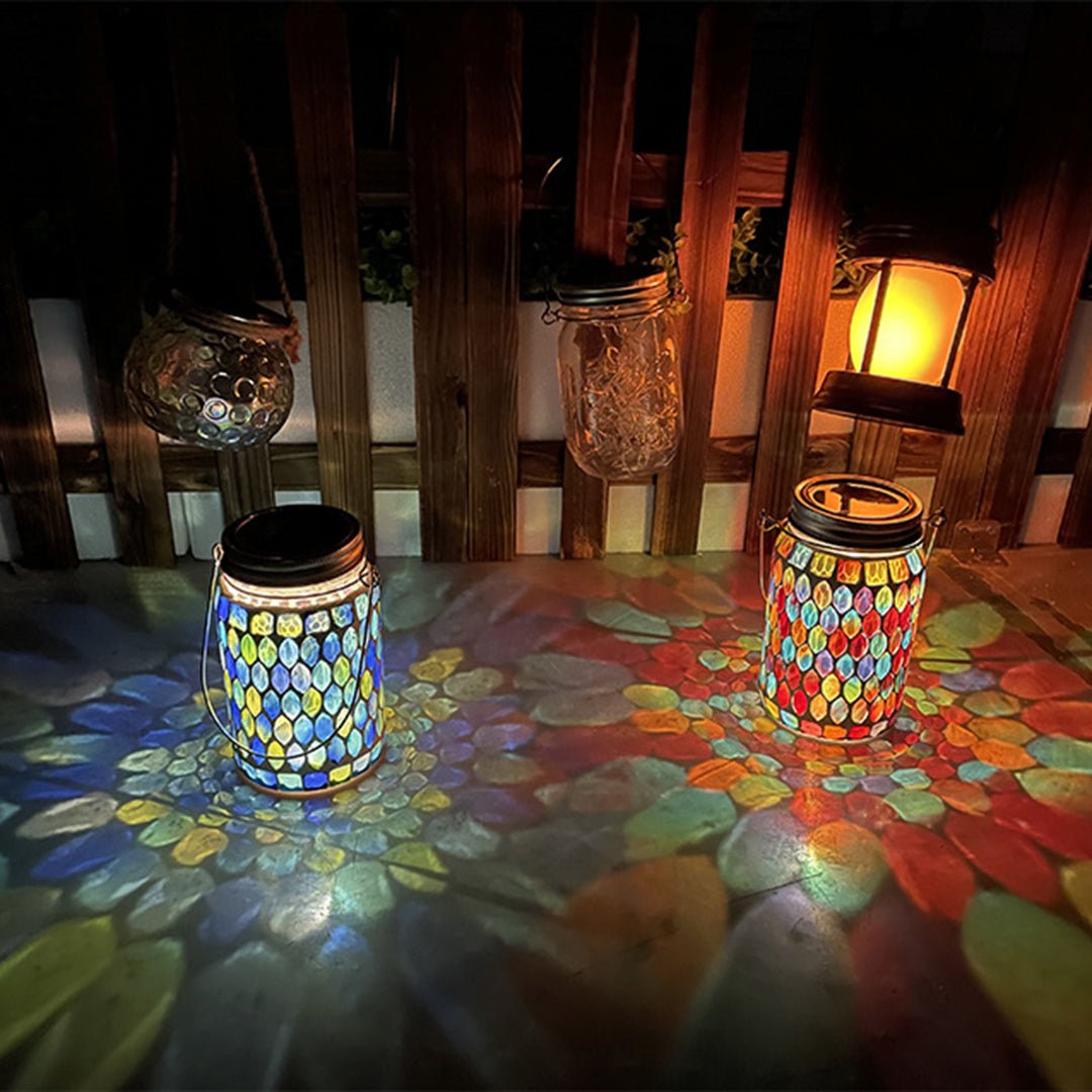 Solar colored landscape lights Waterproof Decorative - Lamp Outdoor