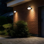 Solar Motion Security Light 3-Head Outdoor LED Wall Fixture with Motion Sensor - Lamp Outdoor