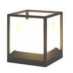 Solar Outdoor Courtyard Fence Post Light Waterproof LED Landscape Lighting - Lamp Outdoor