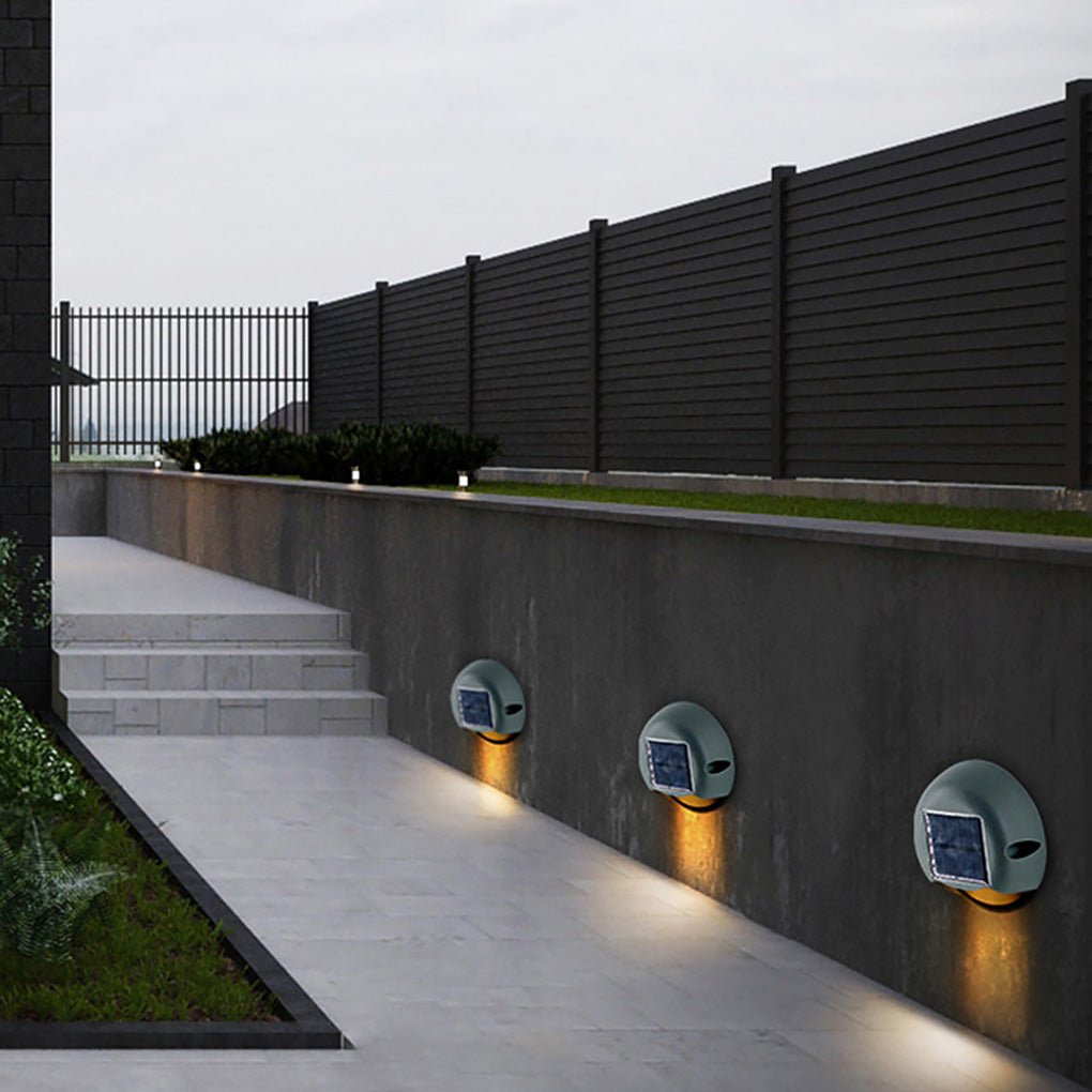 Solar Outdoor Light Waterproof Stairs Garden Decoration Wall Lamp Step Lights - Lamp Outdoor